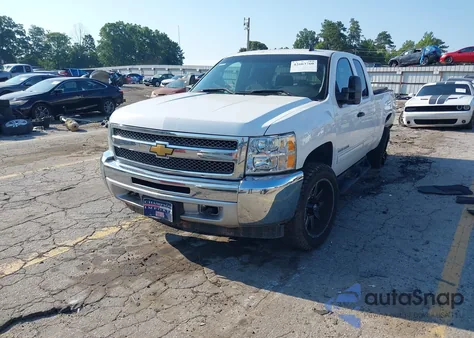 2012 Chevrolet Silverado C1500 Lt из США, поврежденный, VIN 1GCRCSE05CZ300328